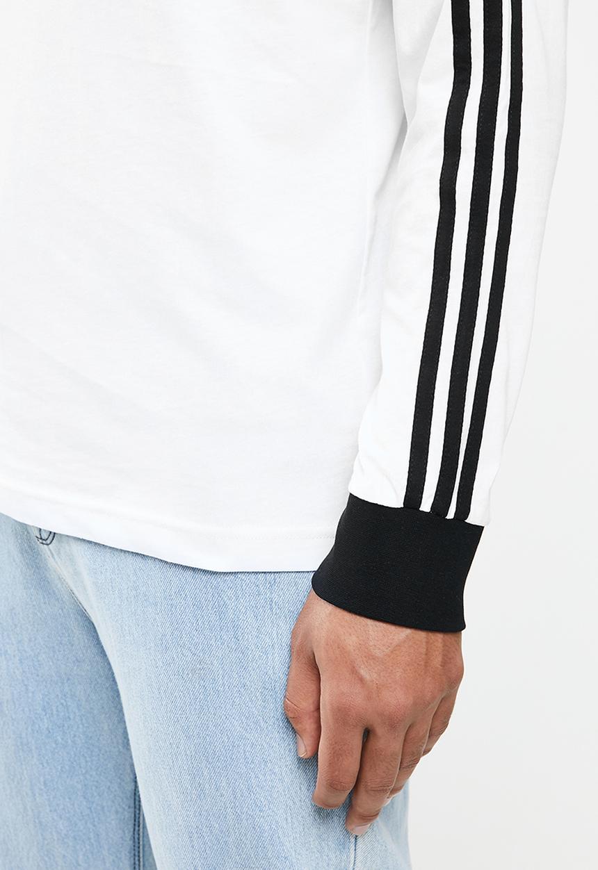 adidas Originals - 3-stripes long sleeve t-shirt - white