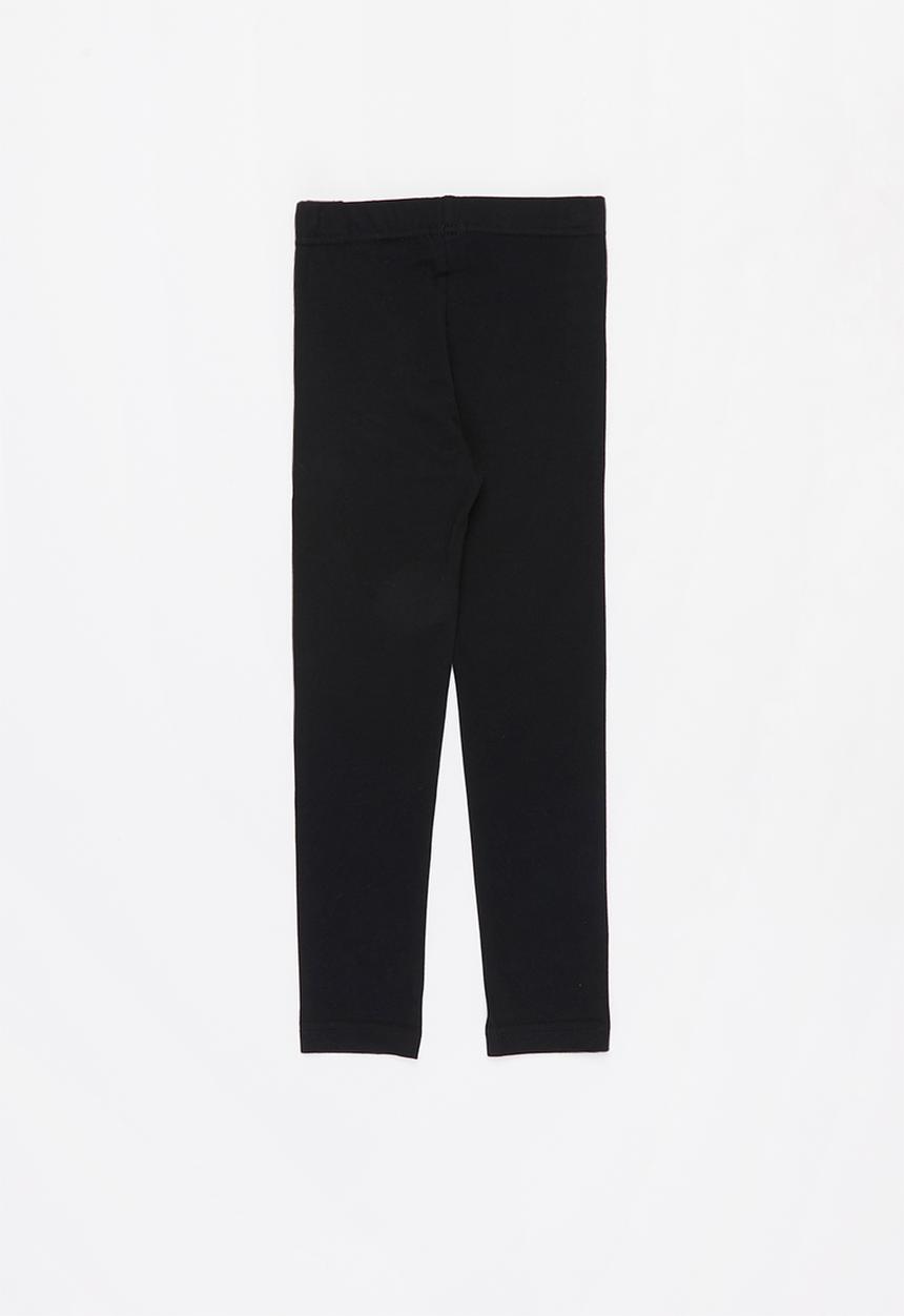 Pop Candy - Younger girls 2 pack leggings - black 