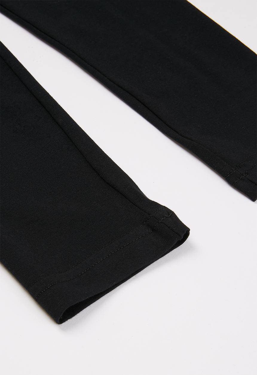 Pop Candy - Younger girls 2 pack leggings - black 
