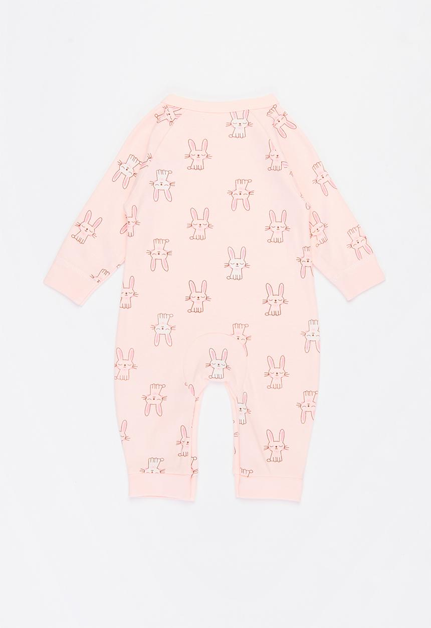 Pop Candy - Baby girls printed romper - light pink