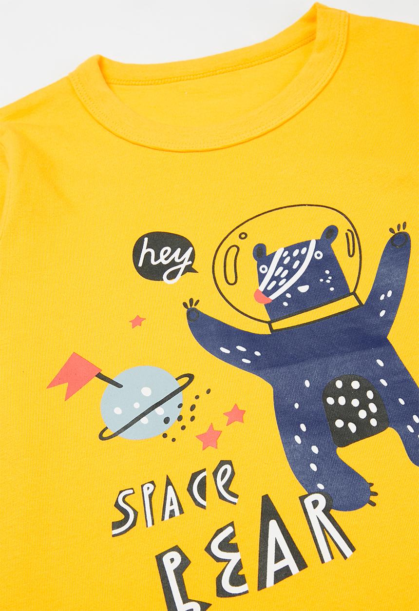 Pop Candy - Long leeve printed tee - yellow