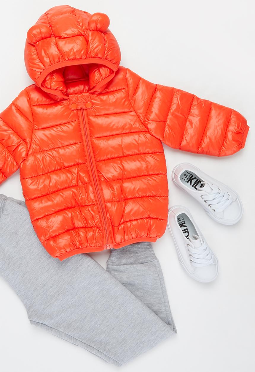 Pop Candy - Baby boys bomber jacket - orange