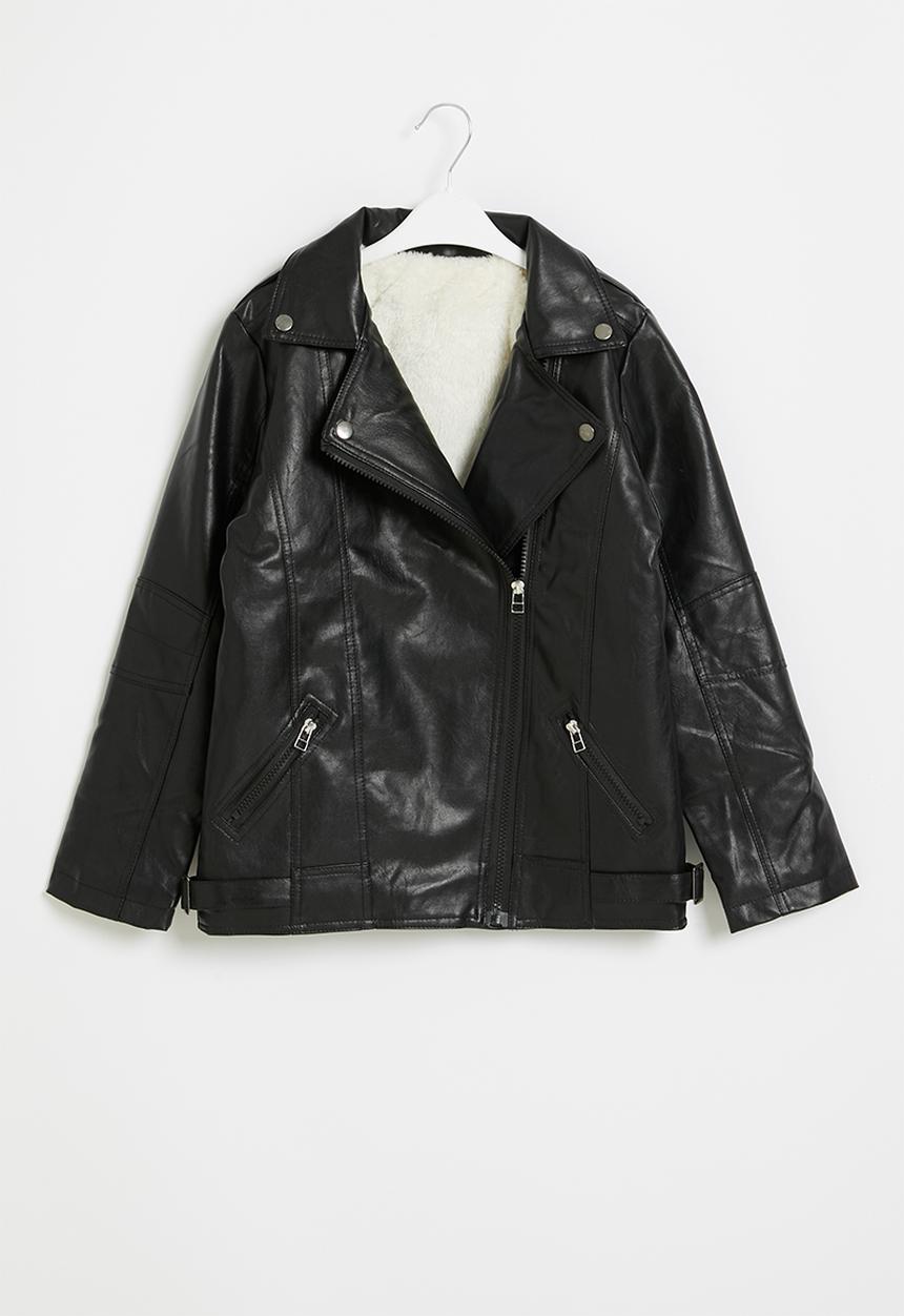 Rebel Republic - Boys biker jacket - black