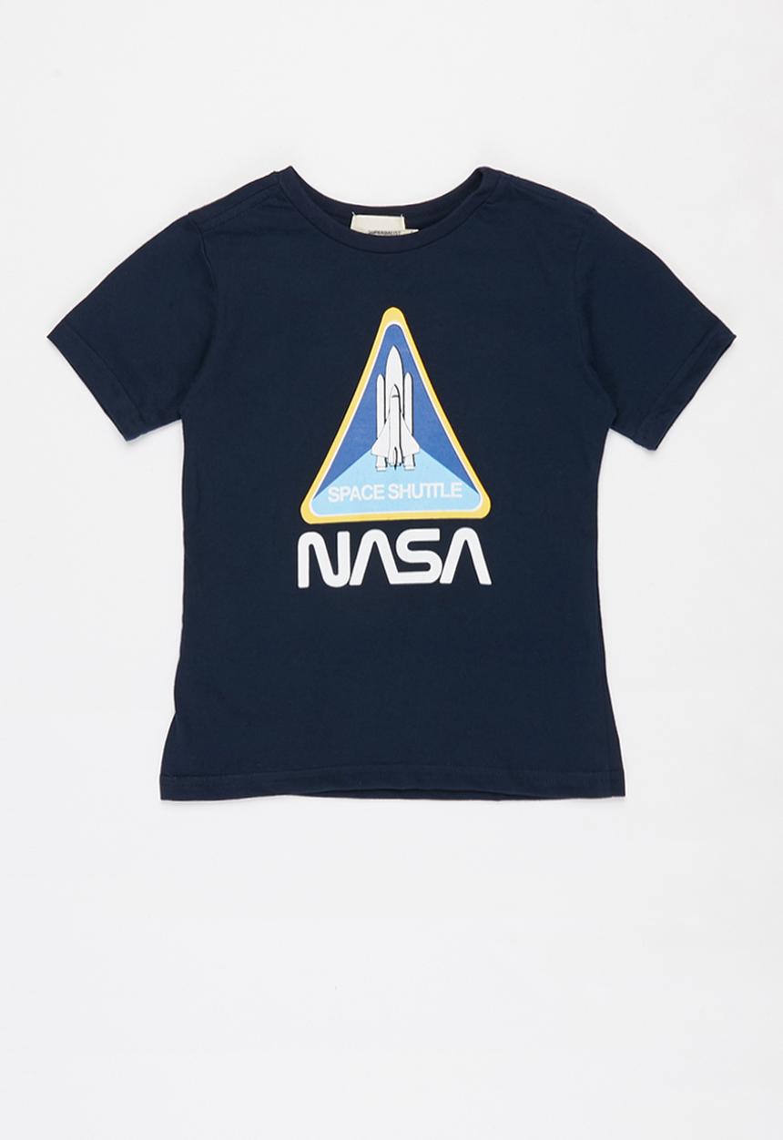 Superbalist Kids - Nasa printed younger boys tee - navy 