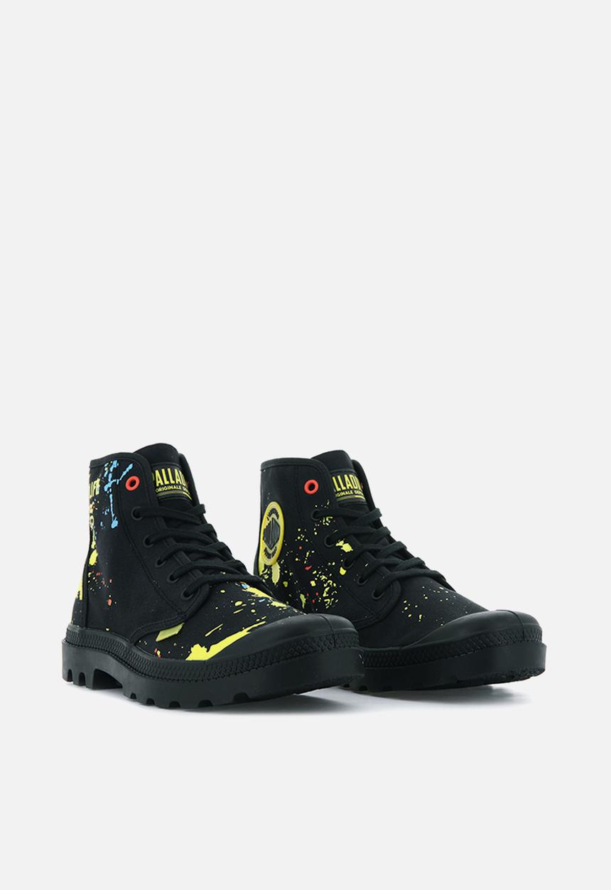 Palladium - Pampa hi explore - blk/yel