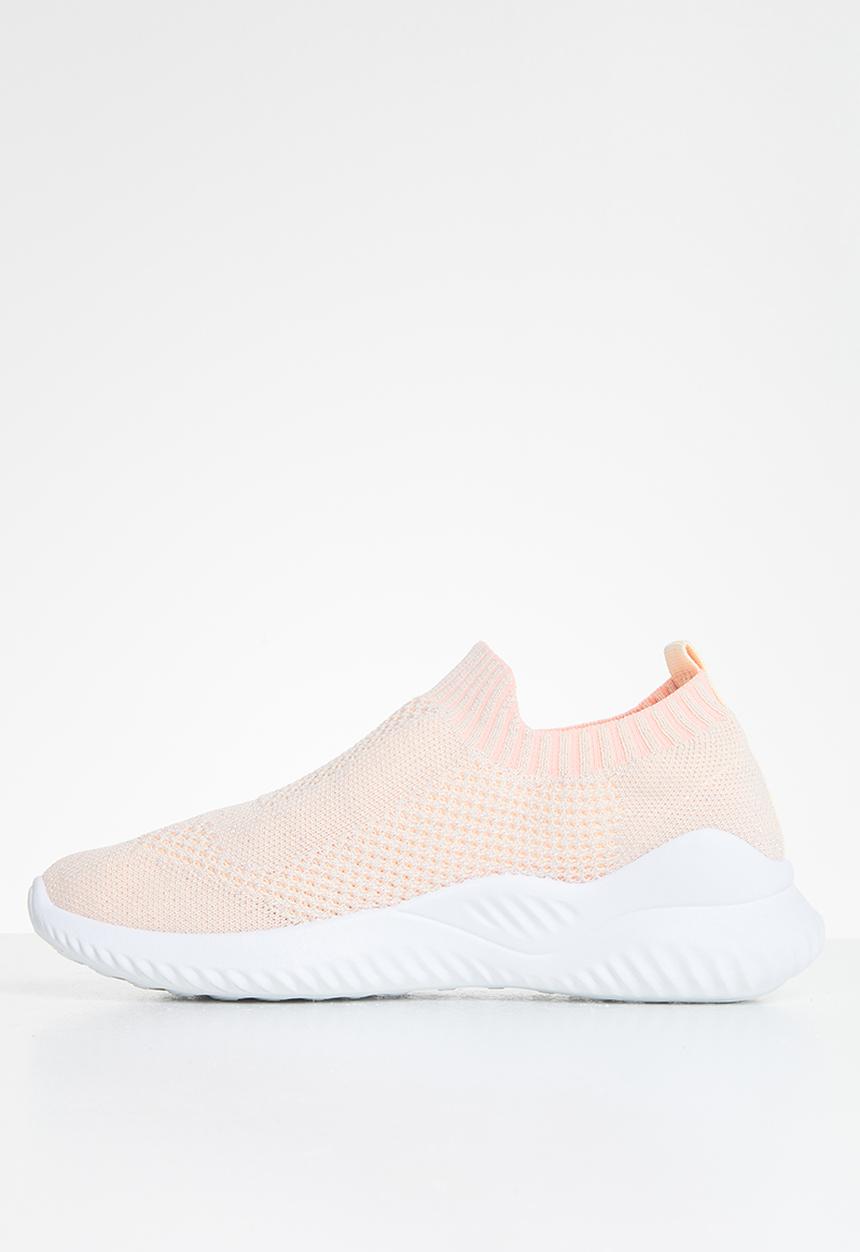Butterfly Feet - Mist sock sneaker - pink