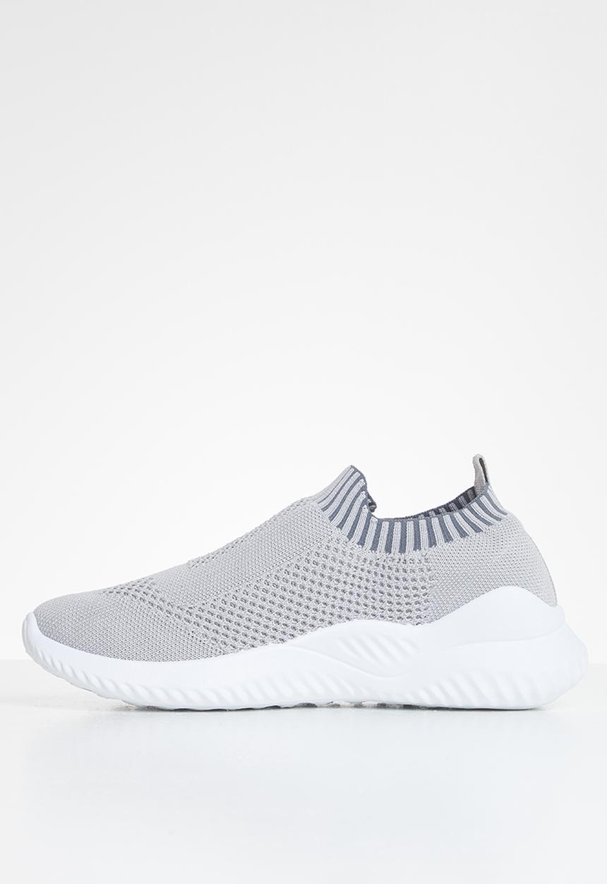 Butterfly Feet - Mist sock sneaker - grey