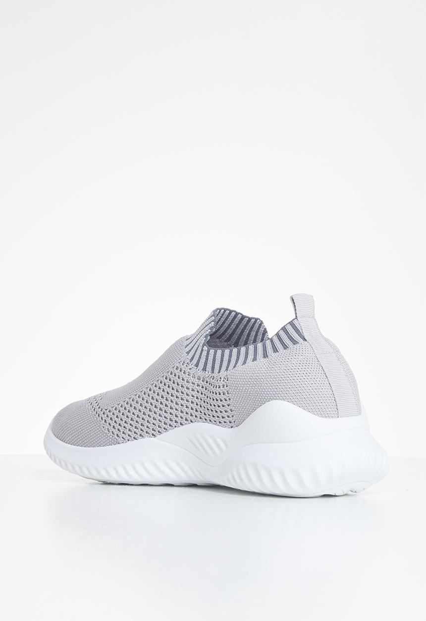 Butterfly Feet - Mist sock sneaker - grey