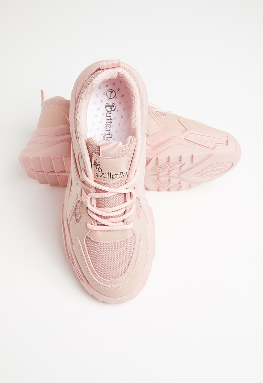 Butterfly Feet - Genie sneaker - pink