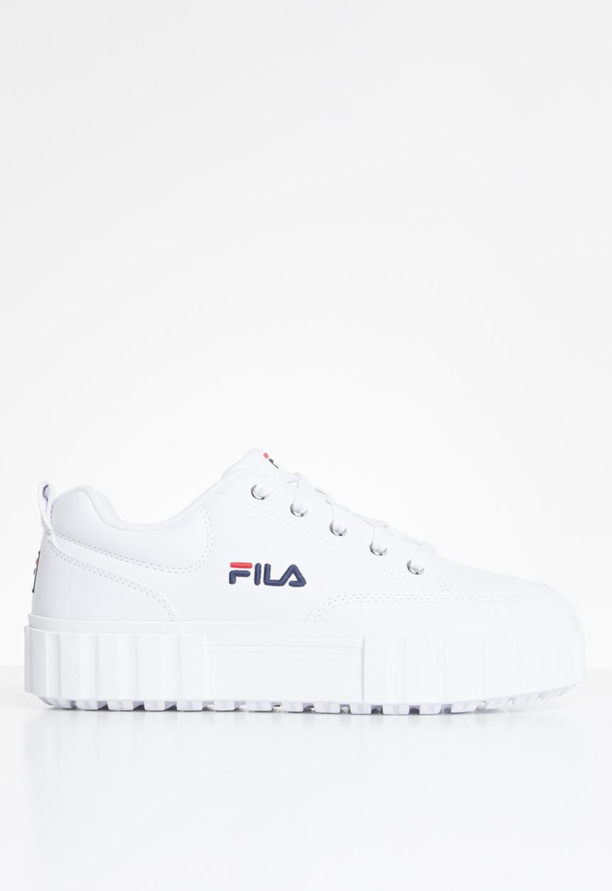 FILA - Sandblast low pu - white 