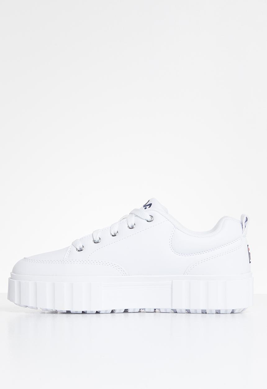 FILA - Sandblast low pu - white 
