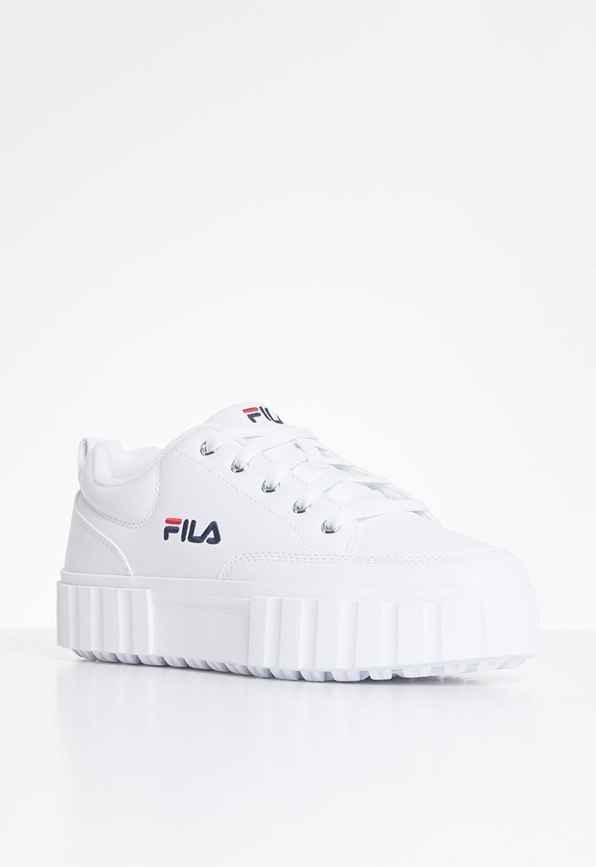 FILA - Sandblast low pu - white 