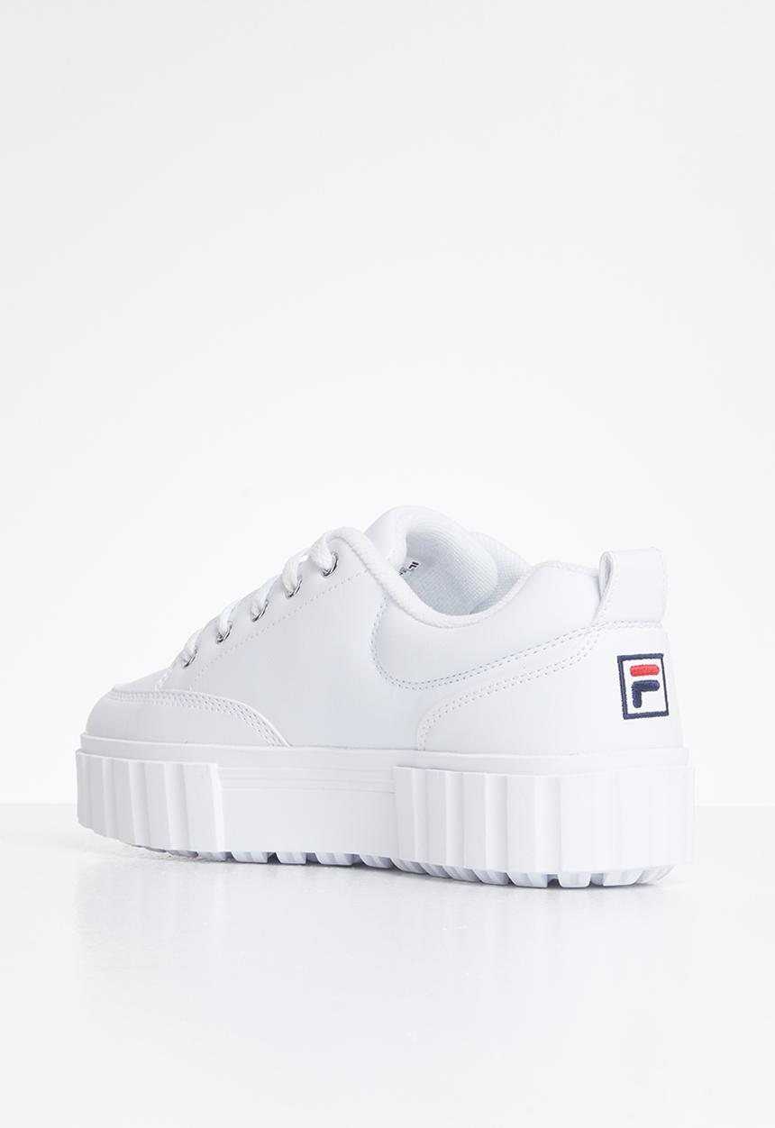 FILA - Sandblast low pu - white 