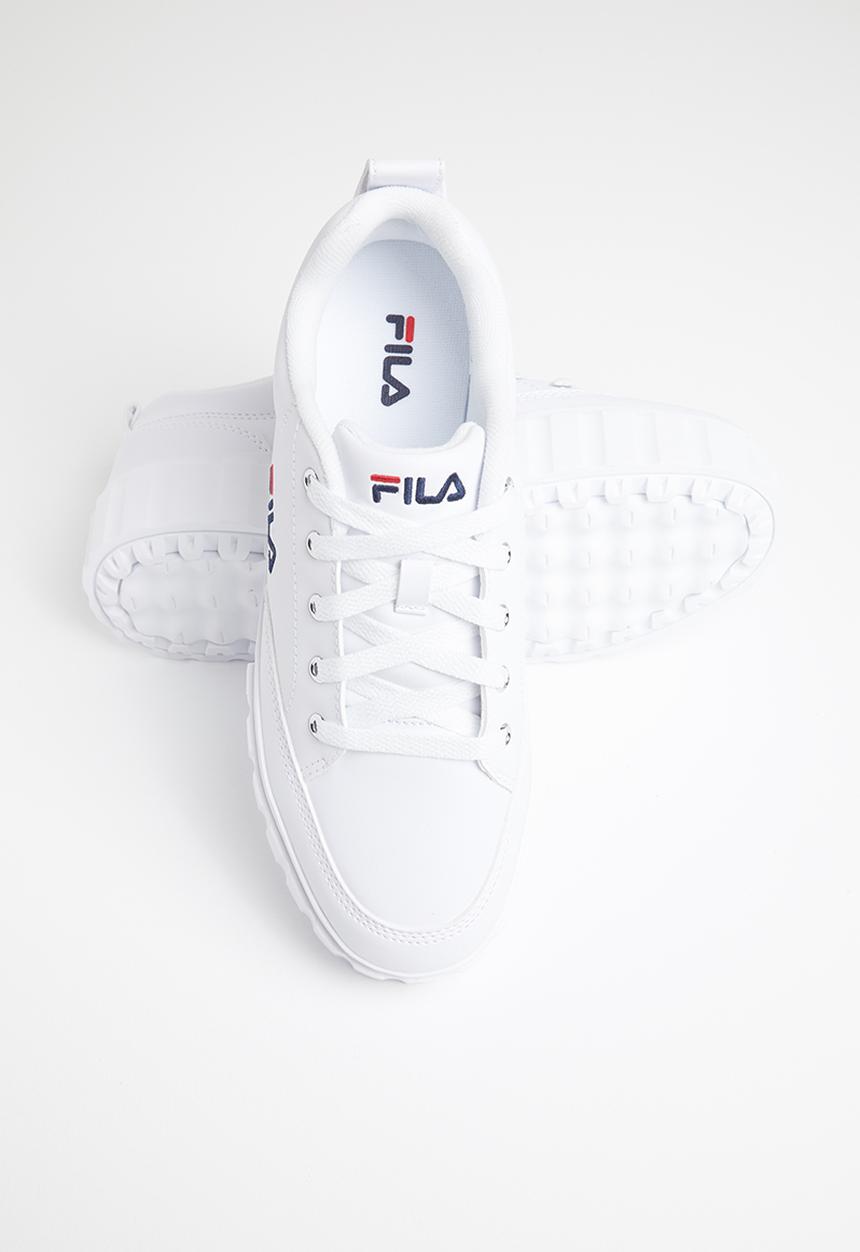 FILA - Sandblast low pu - white 