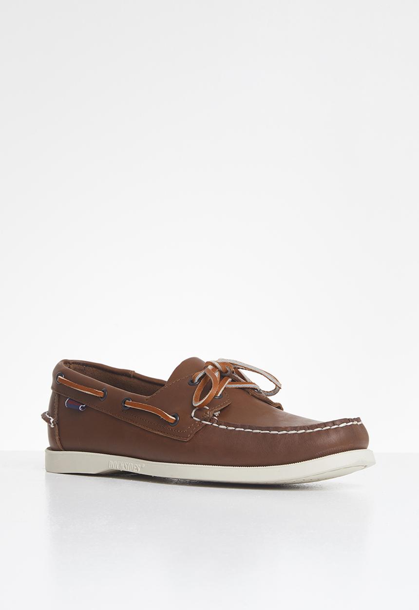 Sebago - Docksides portland fgl leather - brown