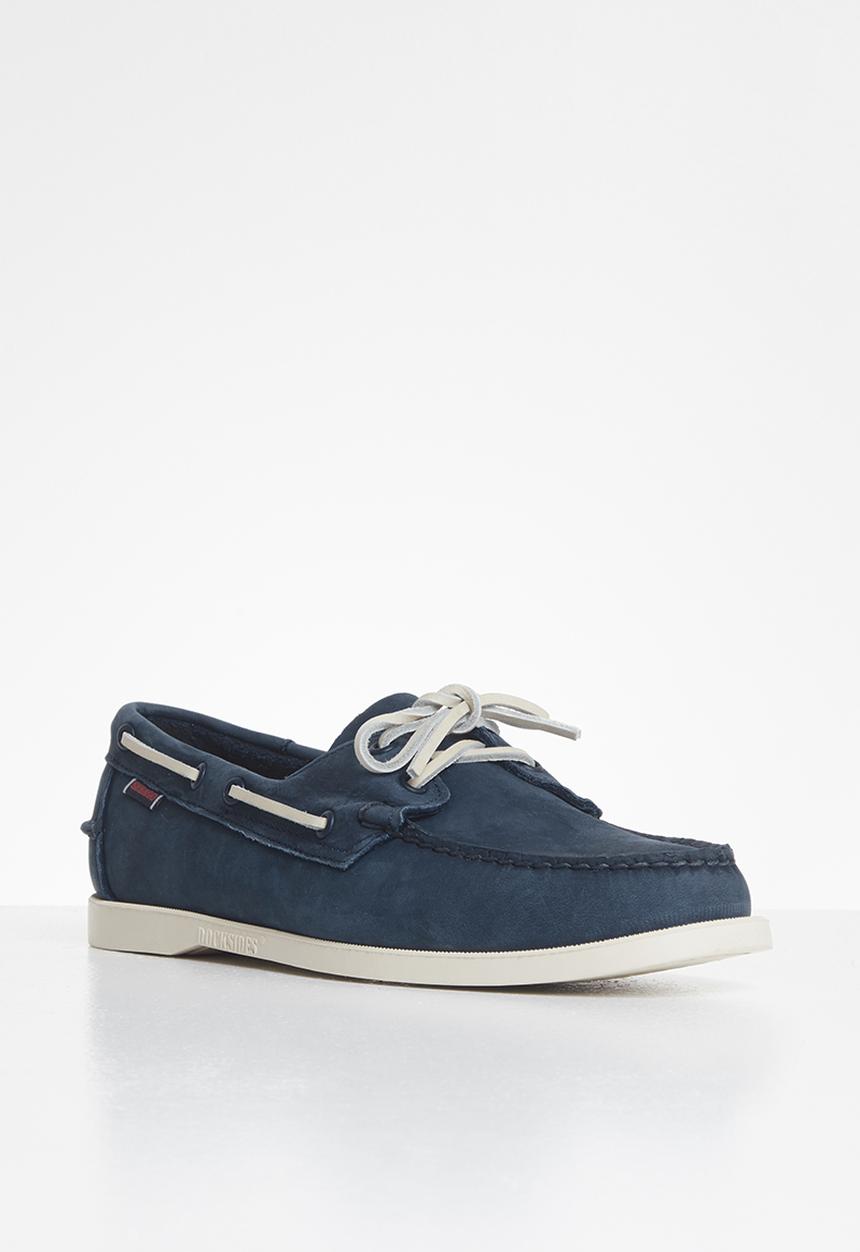 Sebago - Dockside portland nubuck leather - navy