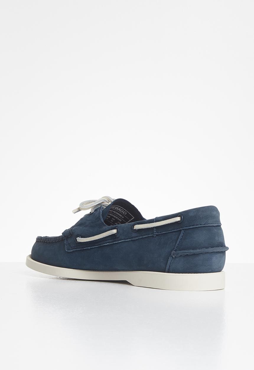 Sebago - Dockside portland nubuck leather - navy