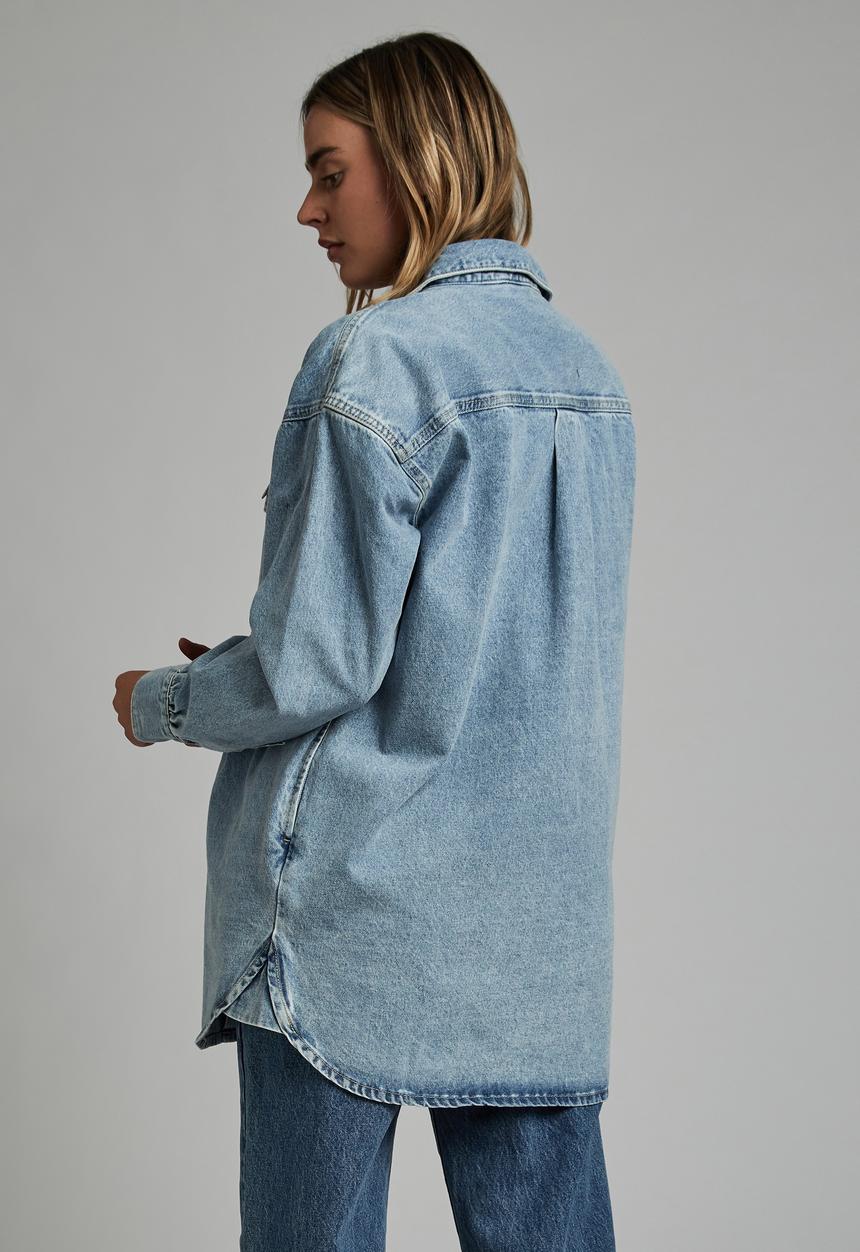 Cotton On - The denim shacket - blue