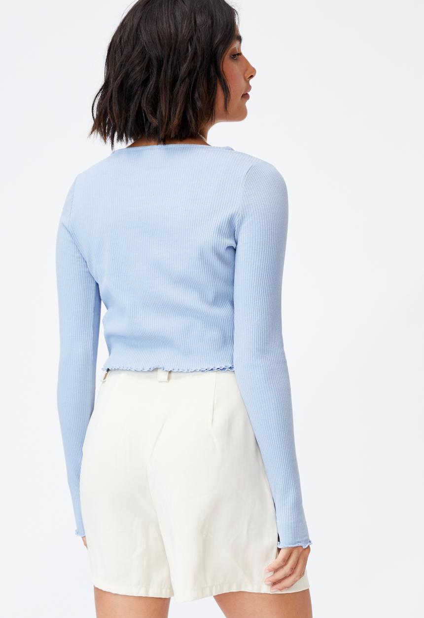 Cotton On - Violetta co-ord twin set - blue