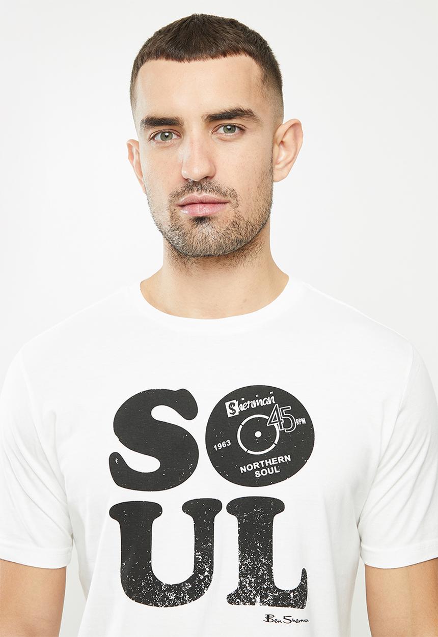 Ben Sherman - Soul tee - white 