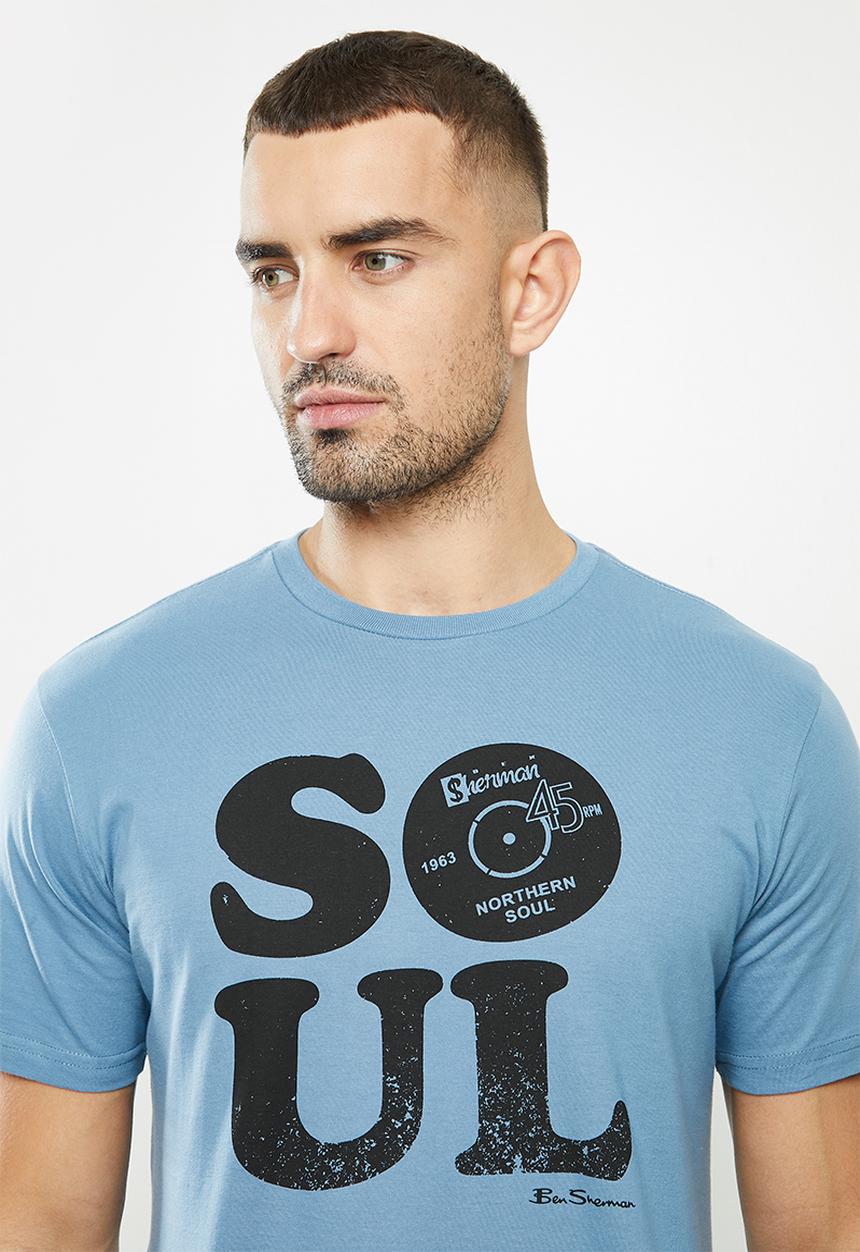 Ben Sherman - Soul tee - blue