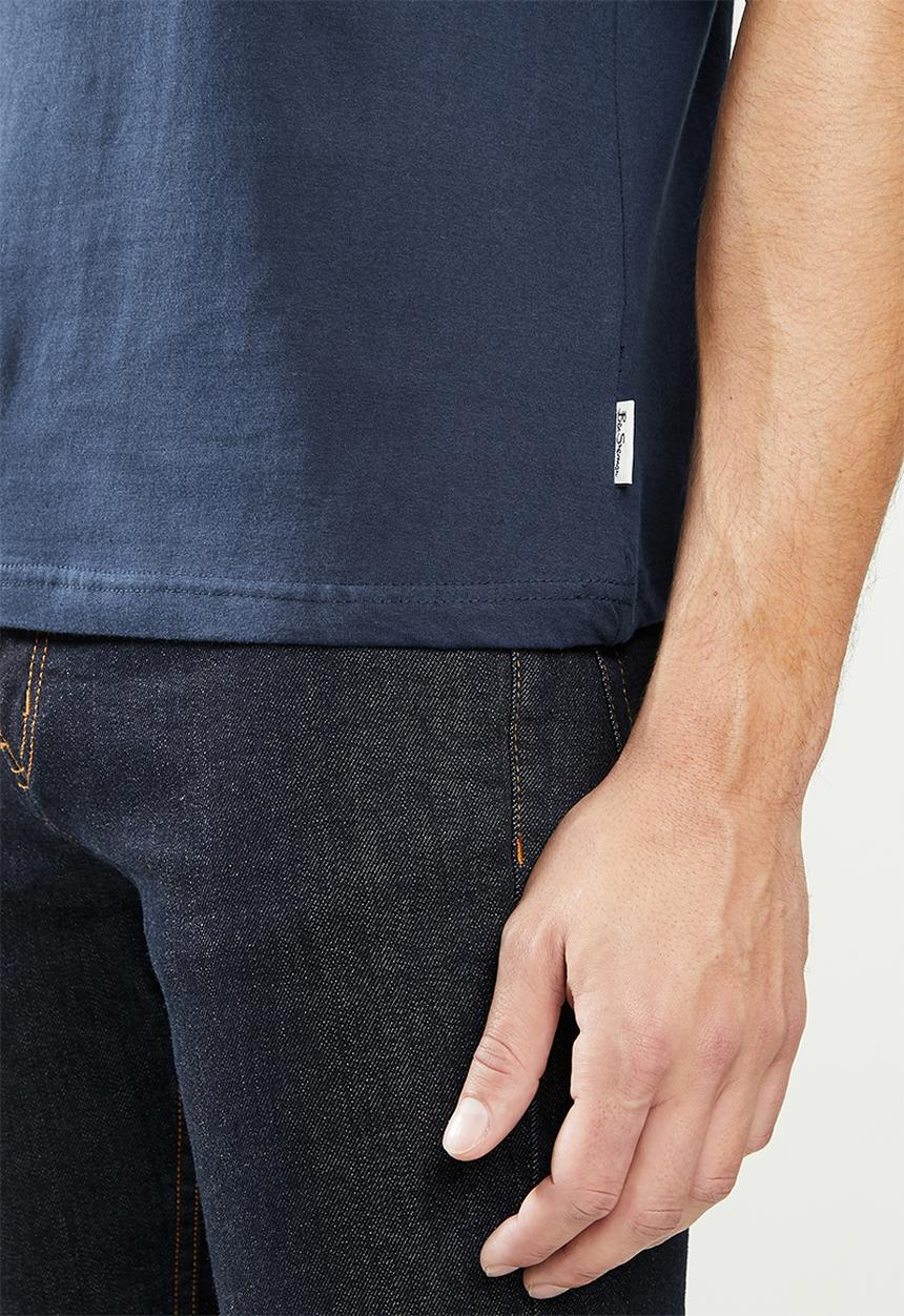 Ben Sherman - Drum target tee - navy