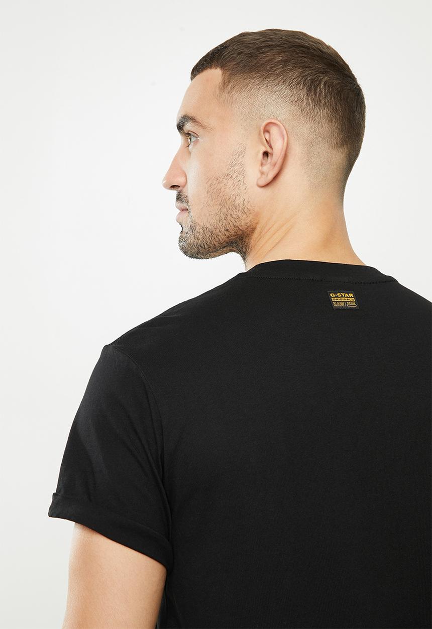 G-STAR - Embro gradient graphic lash r short sleeve tee - black