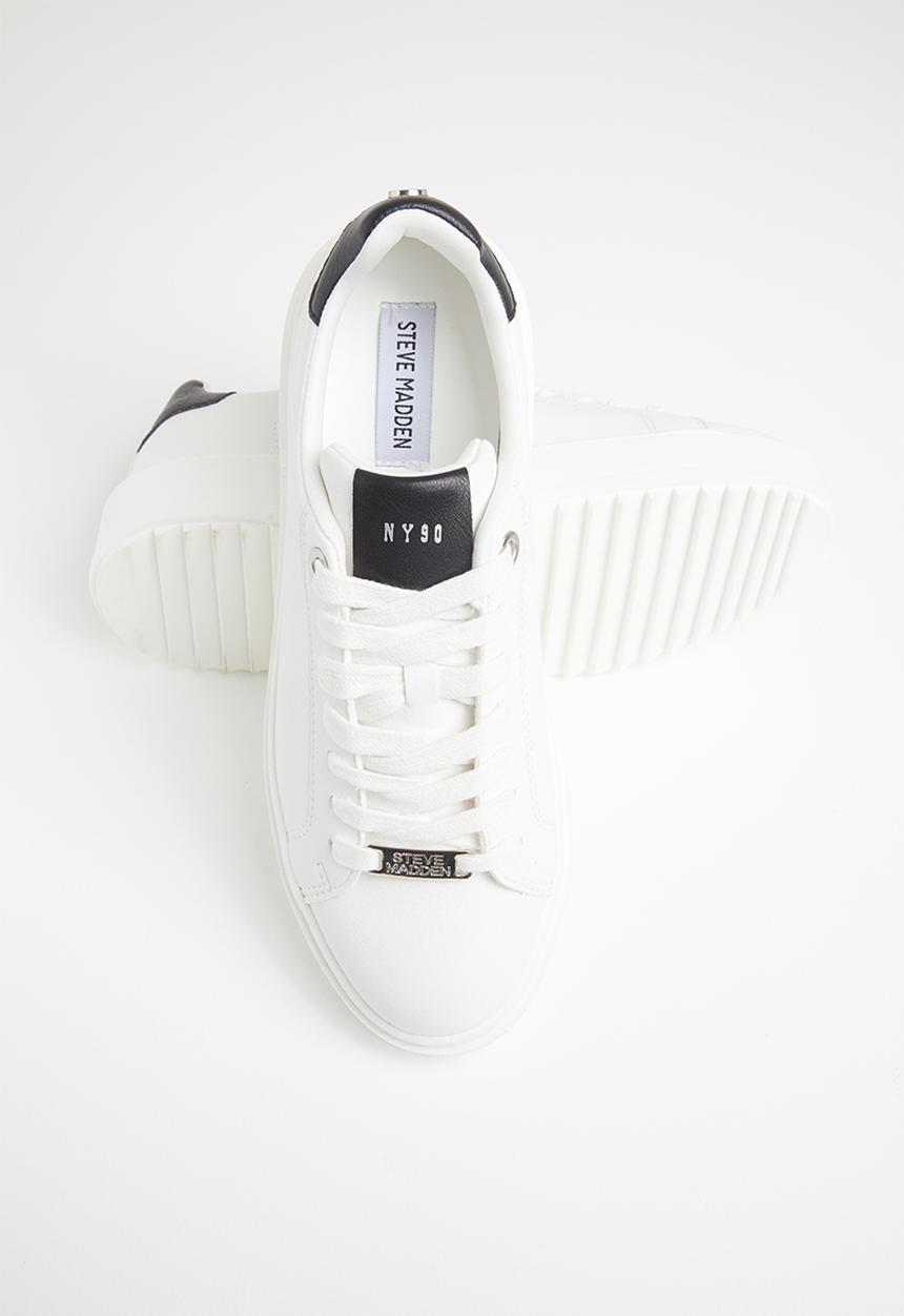 Steve Madden - Catcher sneaker - white & black