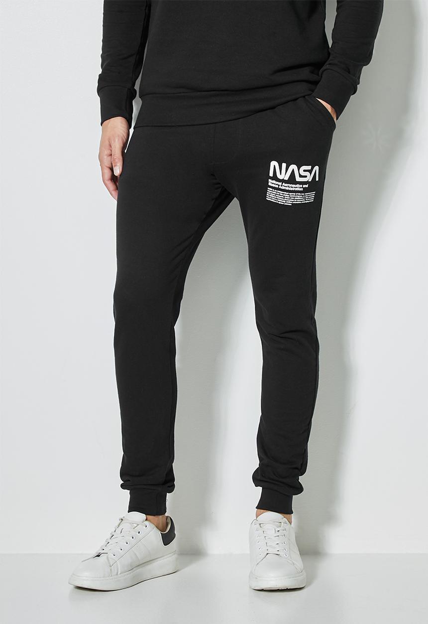 Superbalist - Miami NASA skinny sweatpants - black