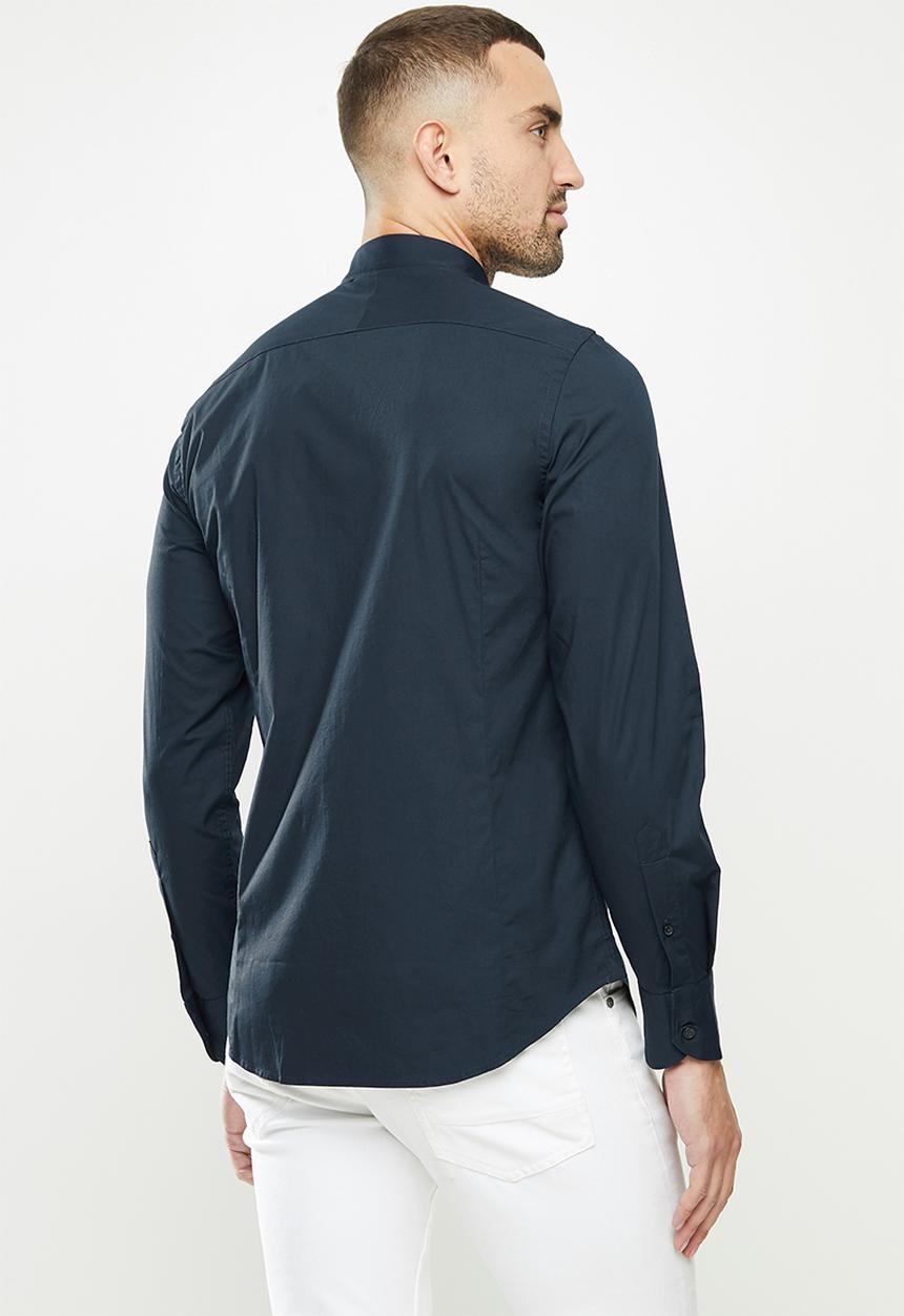Replay - Replay poplin shirts - navy