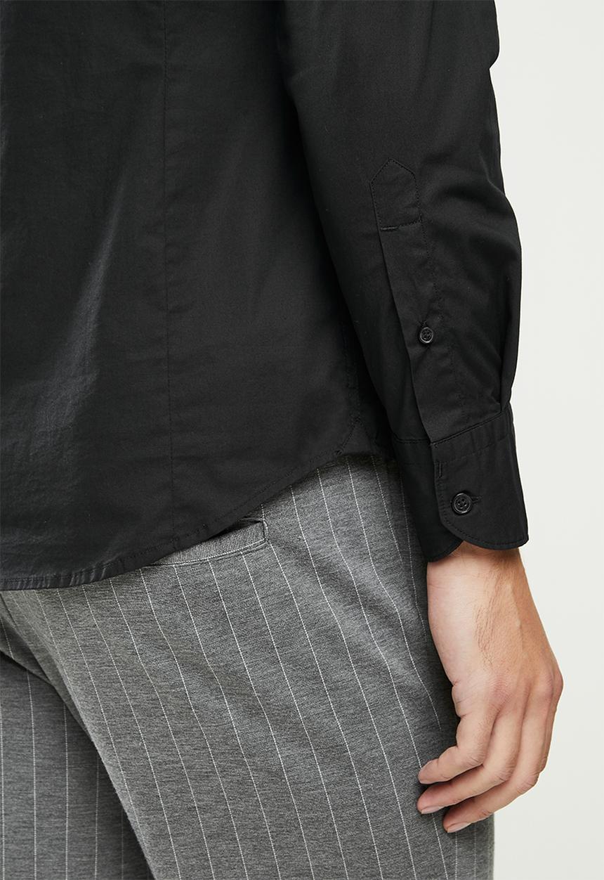Replay - Replay poplin shirts - black