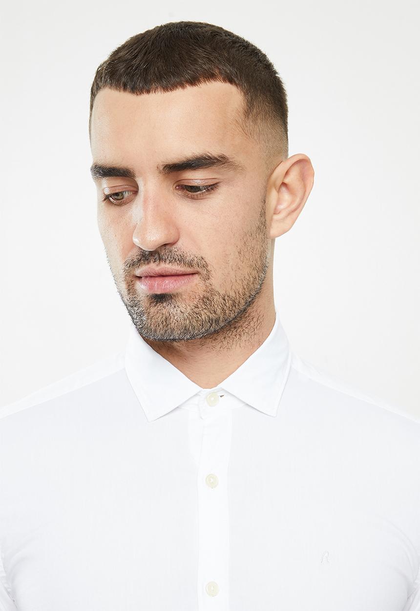 Replay - Replay poplin shirts - white