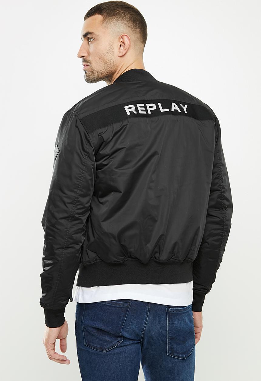 Replay - Replay utility bomber - black