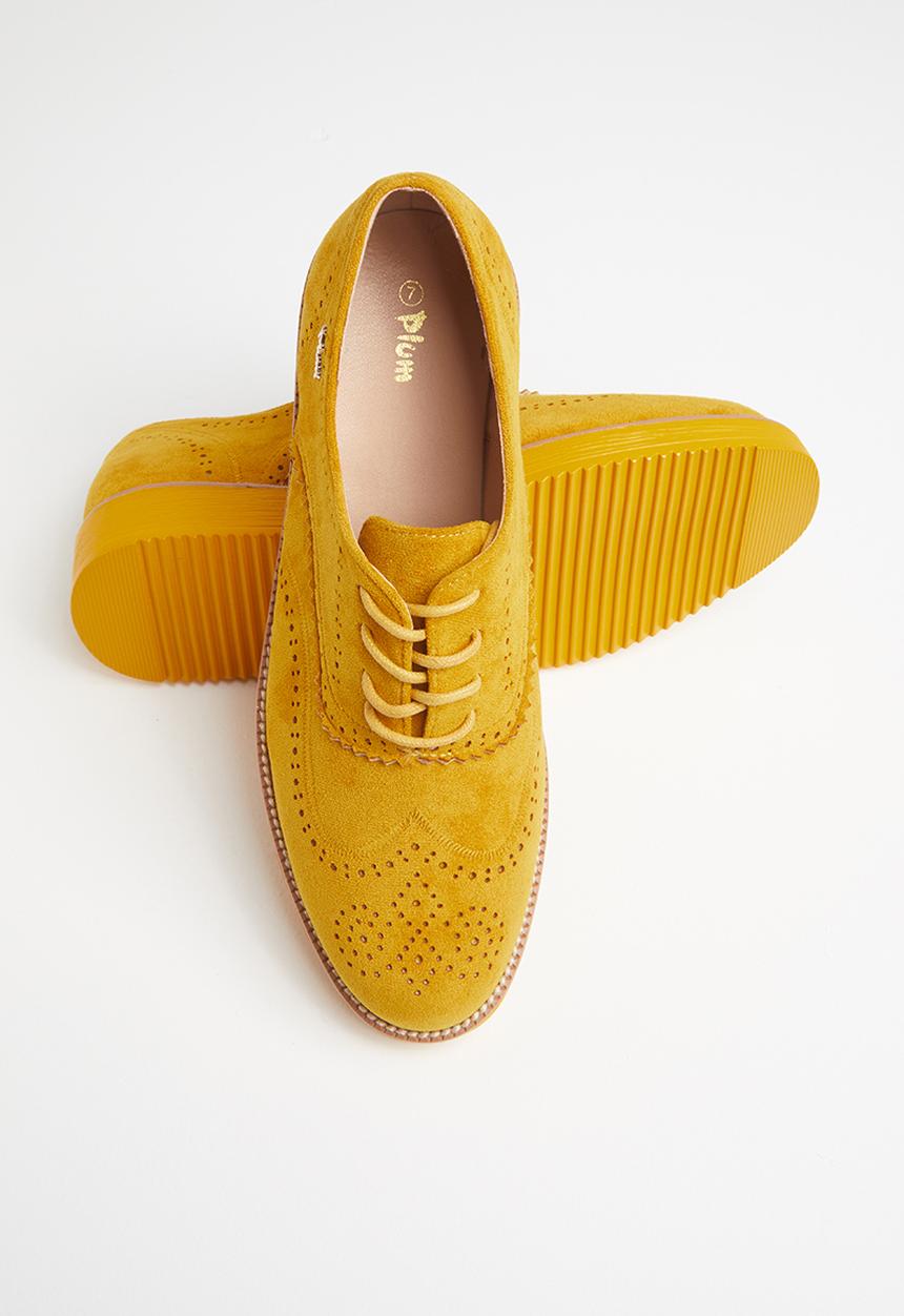 Plum - Bray brogue - mustard