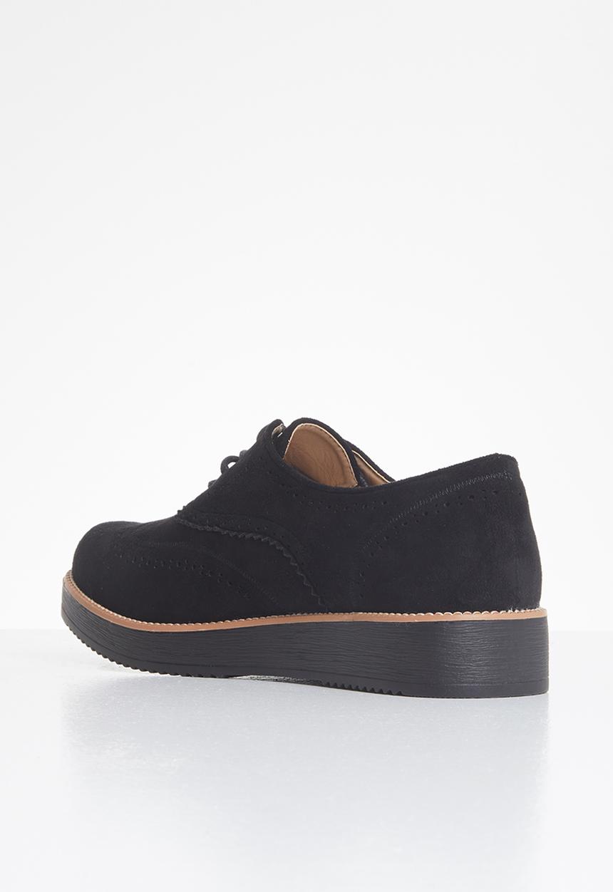 Plum - Bray brogue - black