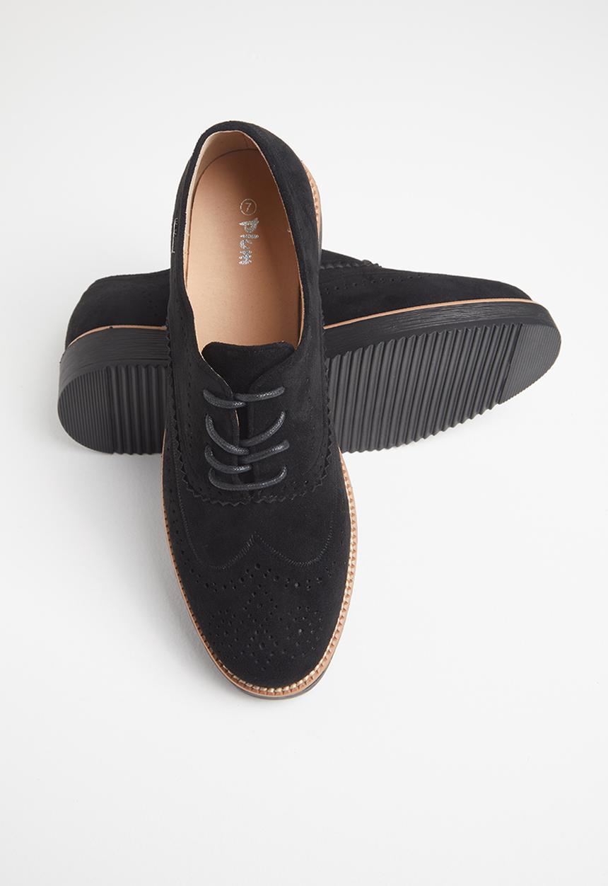 Plum - Bray brogue - black