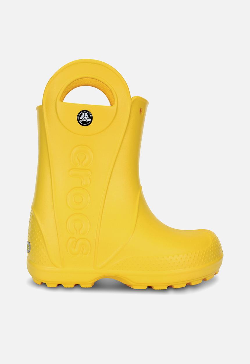 Crocs - Handle it rain boot kids - yellow