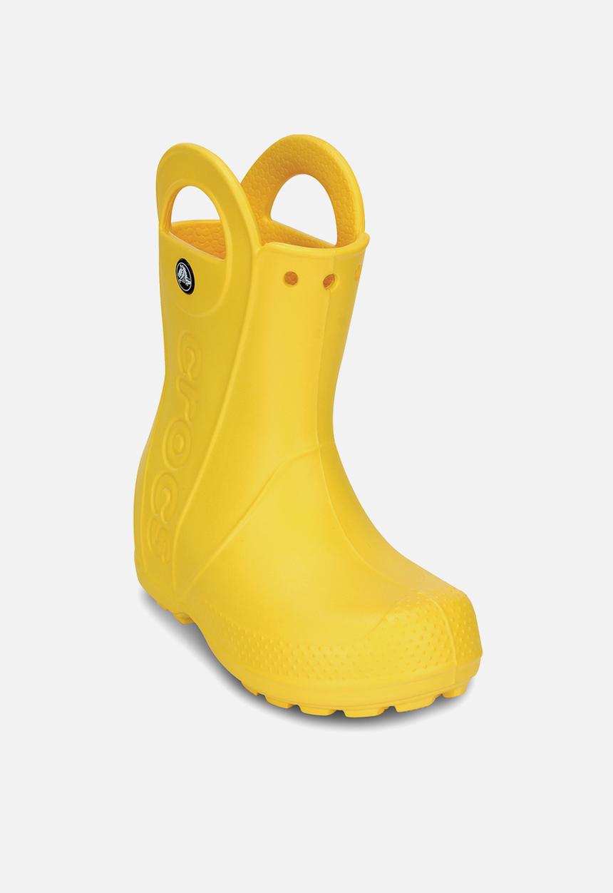 Crocs - Handle it rain boot kids - yellow