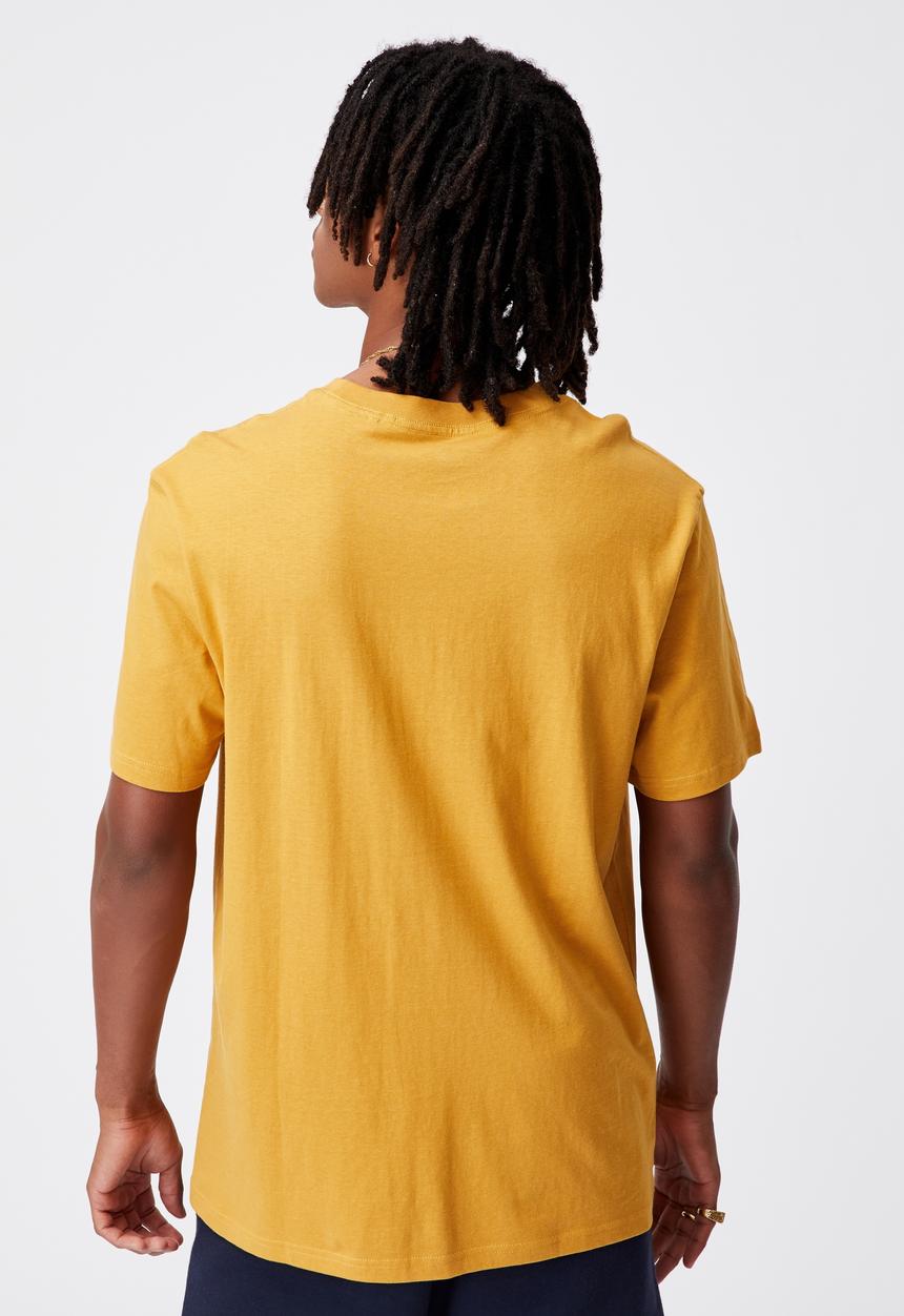 Factorie - Regular graphic T-shirt - yellow 