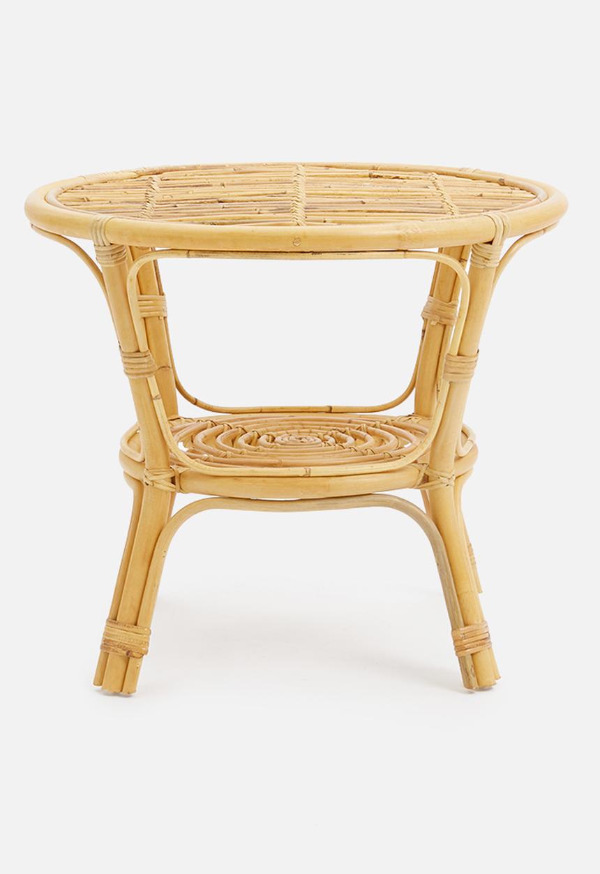 H&S - Rattan side table - natural