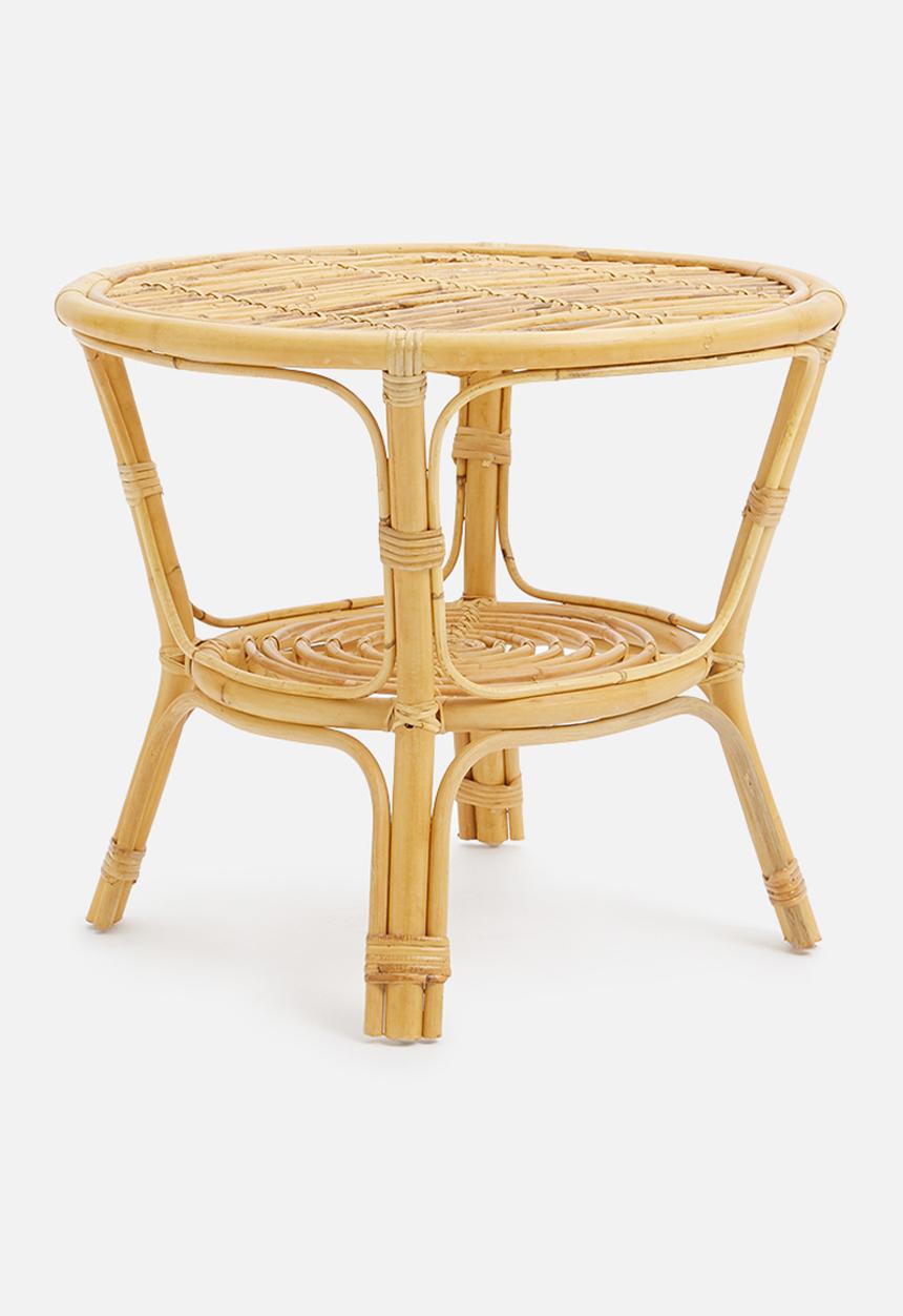 H&S - Rattan side table - natural
