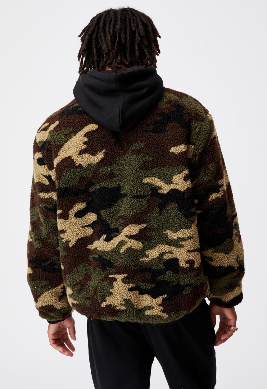 Factorie - Reversible sherpa ski jacket - multi 