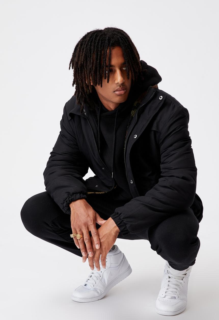 Factorie - Reversible sherpa ski jacket - multi 