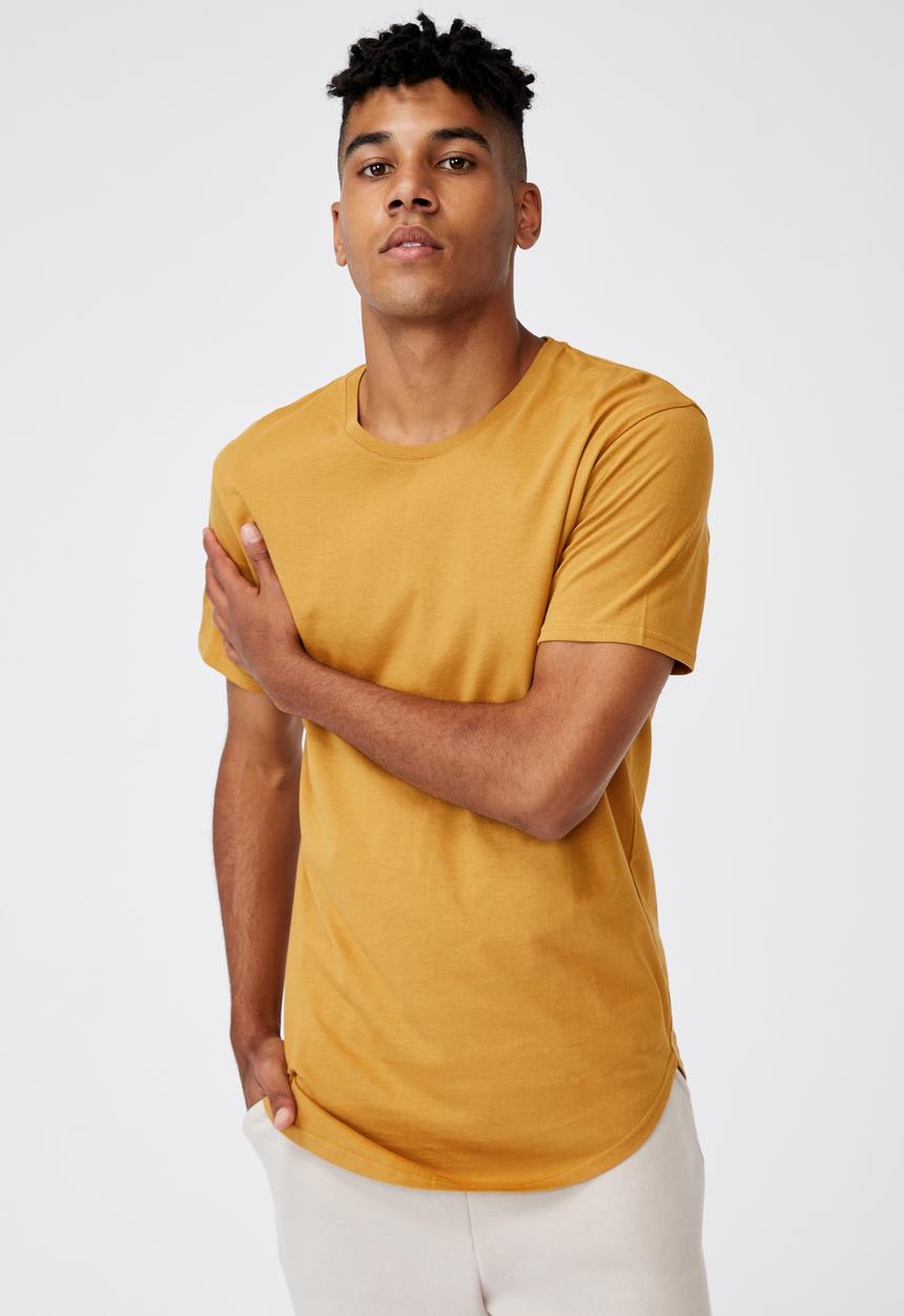 Factorie - Curved T-shirt - desert