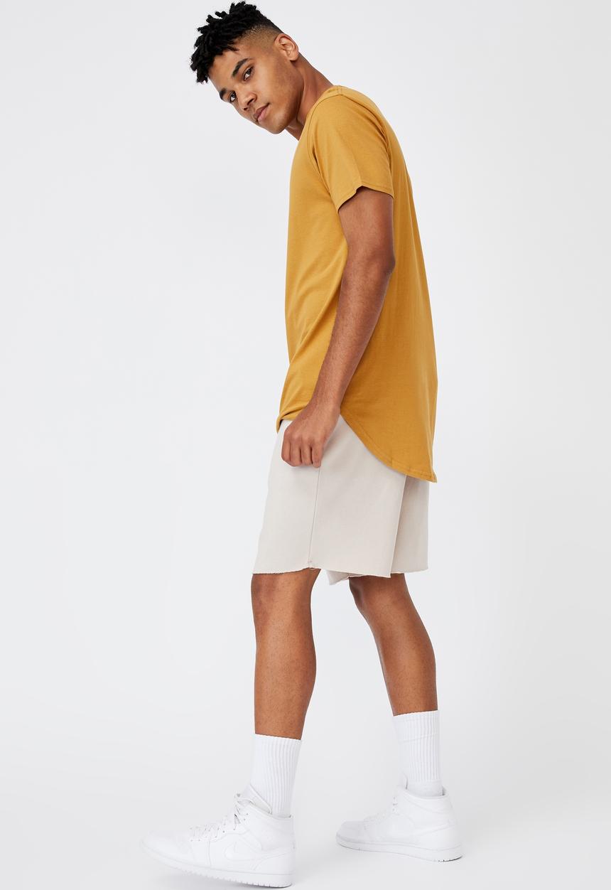 Factorie - Curved T-shirt - desert