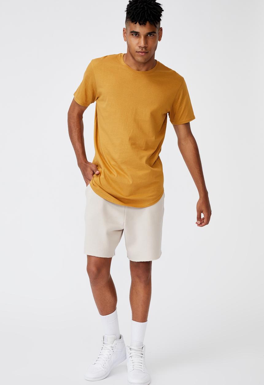 Factorie - Curved T-shirt - desert