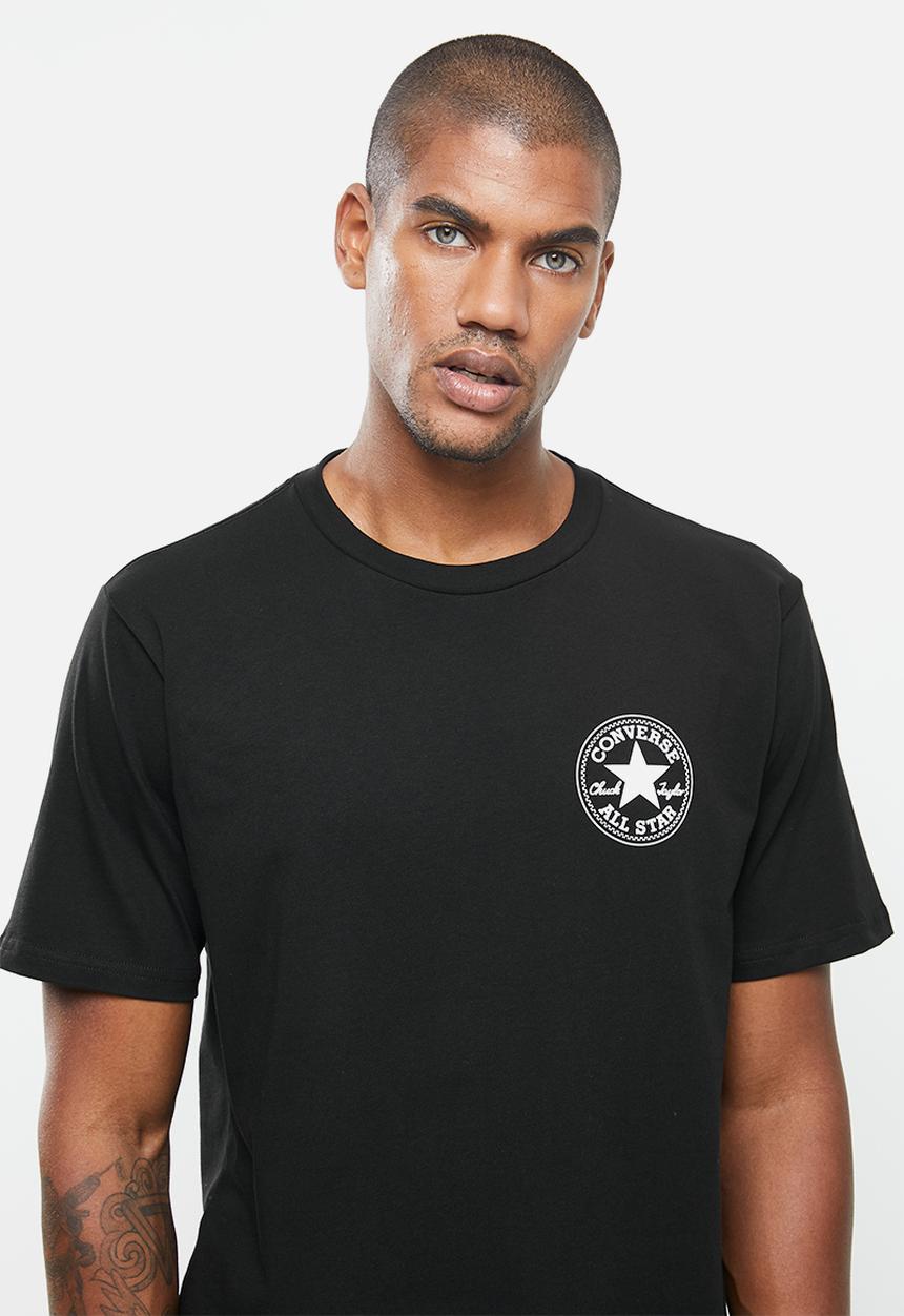 Converse - Chuck taylor patch short sleeve tee - black