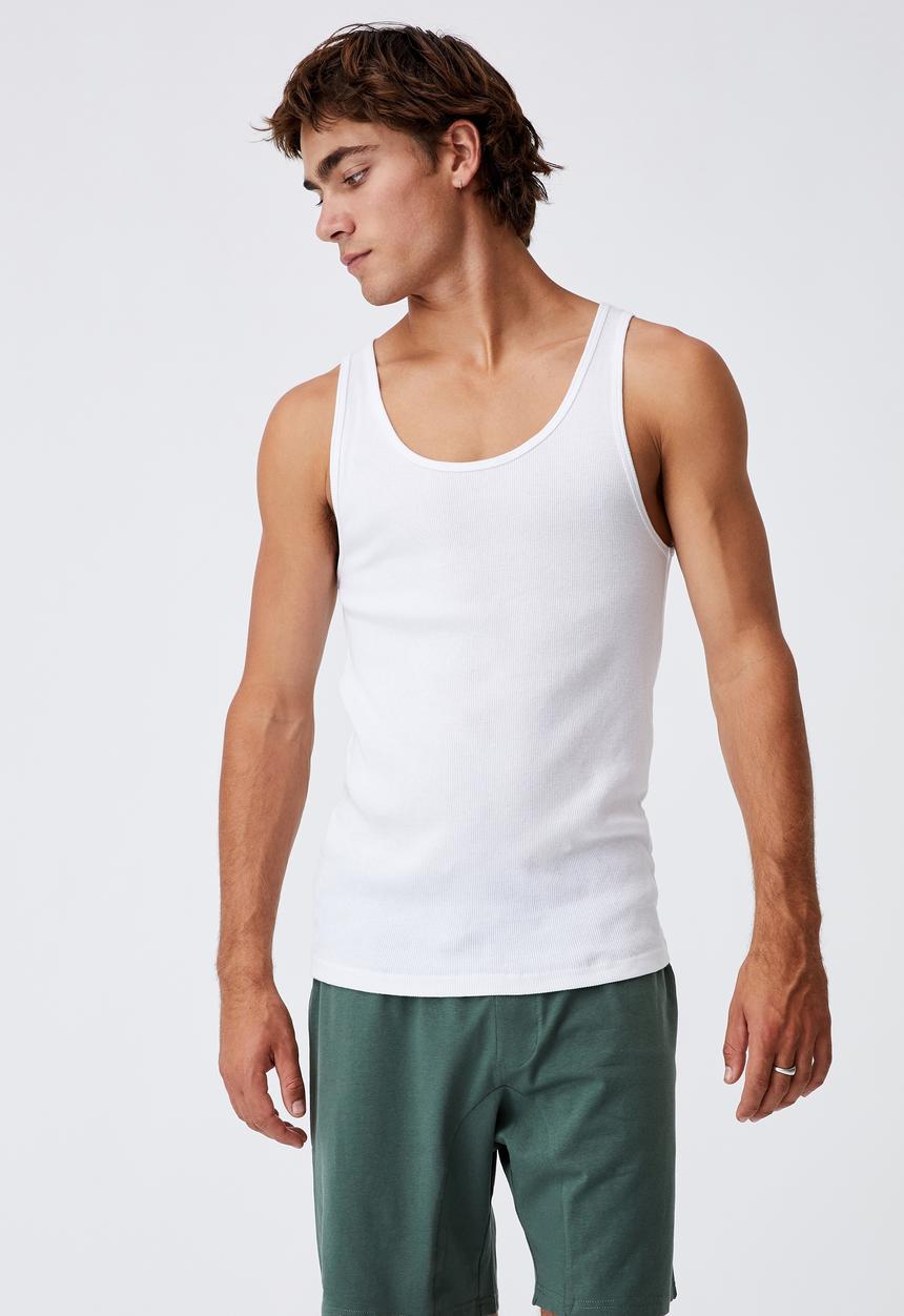 Cotton On - Organic jersey sleep short - forest