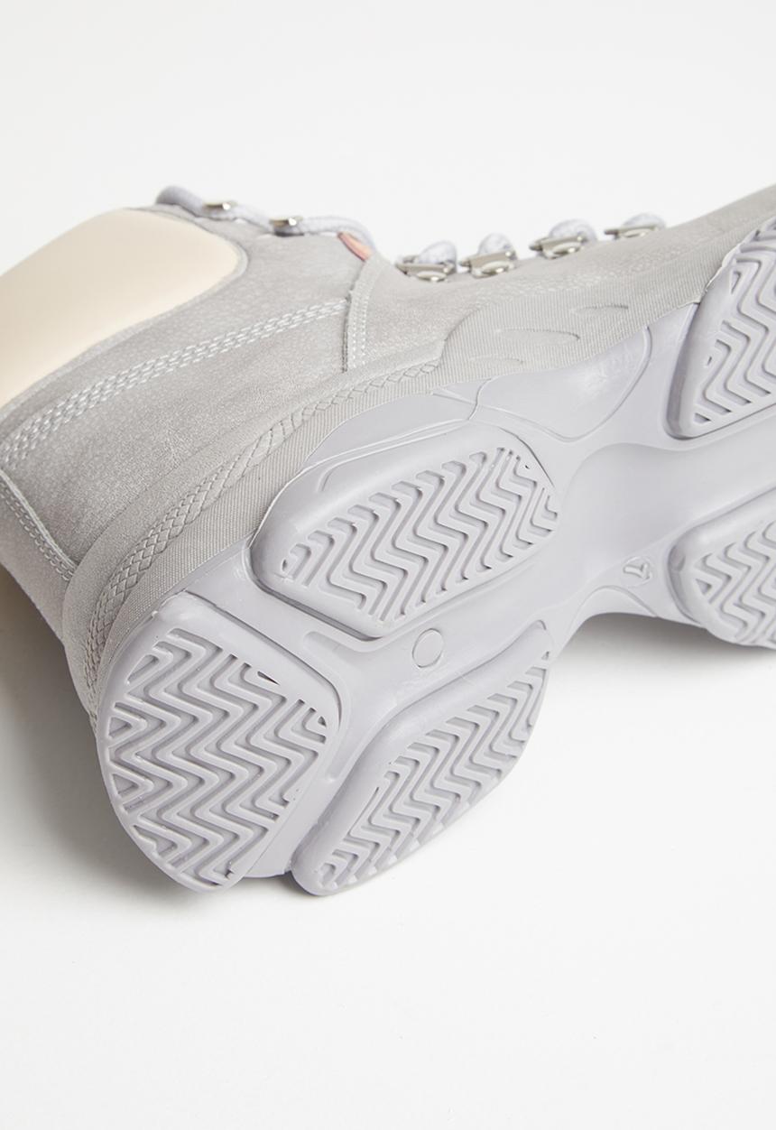 Plum - Kinsley hiking boot - grey