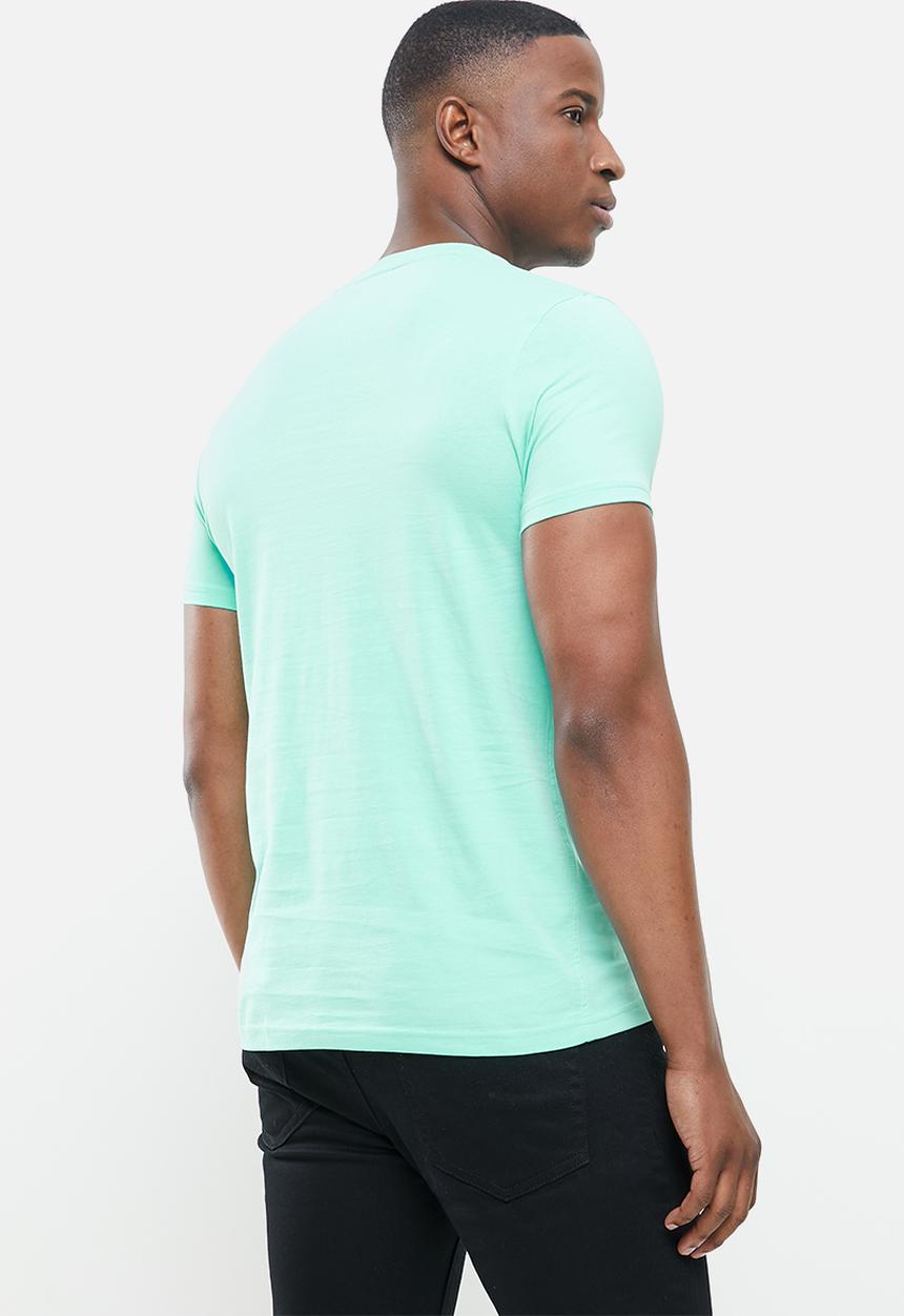 Superdry. - Collective tee - pool blue